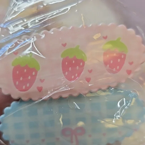 NWT Lacemade Rare Set of 2 Hair Clips OS Multicolor - Picture 2 of 6